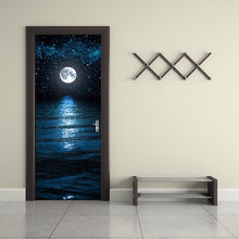 Load image into Gallery viewer, 3D Beautiful Landscape Door Sticker For Living Room Bedroom DIY PVC Self Adhesive Wallpaper Waterproof Mural Decals deursticker
