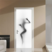 Load image into Gallery viewer, 3D Beautiful Landscape Door Sticker For Living Room Bedroom DIY PVC Self Adhesive Wallpaper Waterproof Mural Decals deursticker
